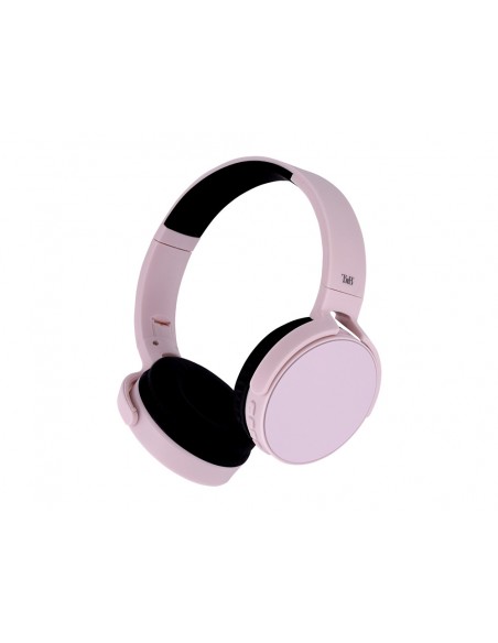 Auriculares tnb single2 diadema inalambrico bluetooth 5.0 color rosa