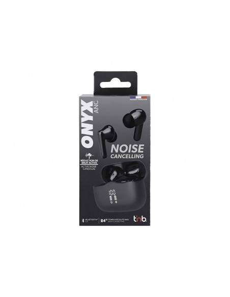 Auriculares tnb onyx tws wireless con cancelacion de ruido color negro