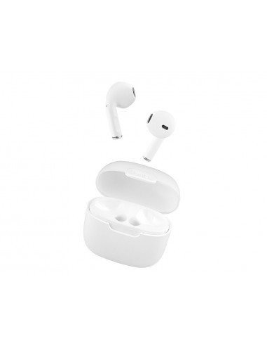 Auriculares tnb feat3 true wireless con microfono color blanco