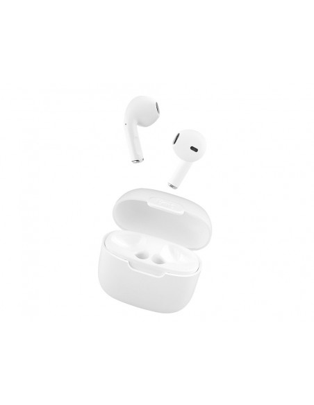 Auriculares tnb feat3 true wireless con microfono color blanco