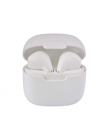 Auriculares tnb feat3 true wireless con microfono color blanco