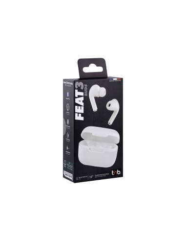 Auriculares tnb feat3 true wireless color blanco