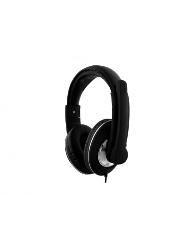 Auriculares tnb hs-500 multimedia con microfono usb color negro
