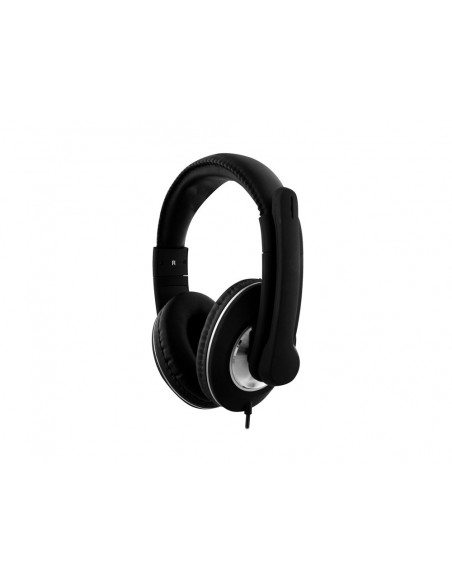 Auriculares tnb hs-500 multimedia con microfono usb color negro