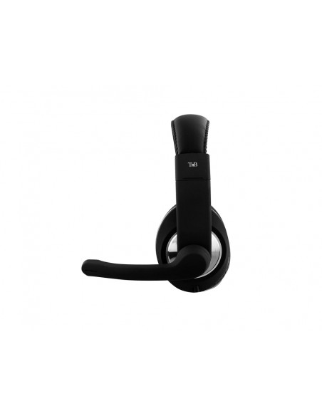 Auriculares tnb hs-500 multimedia con microfono usb color negro