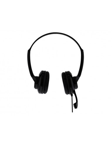 Auriculares tnb hs-200 multimedia con microfono usb color negro