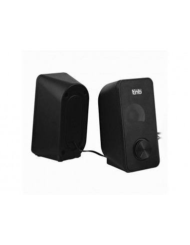 Altavoces tnb 6w usb entrada jack 3,5 mm color negro