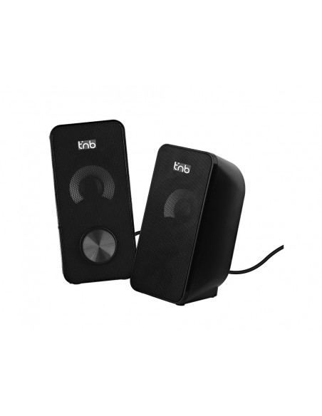 Altavoces tnb 6w usb entrada jack 3,5 mm color negro