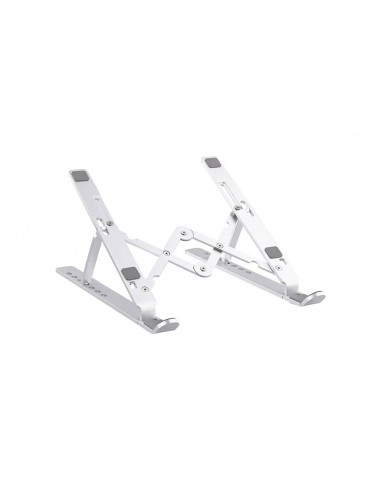 Soporte para portatil hasta 17/' tnb iclik plegable regulable 7 alturas aluminio