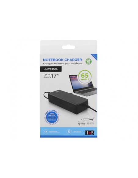 Cargador para portatil tnb usb-c 65w con 9 adaptadores Cargador para portatil tnb usb-c 65w con 9 adaptadores
