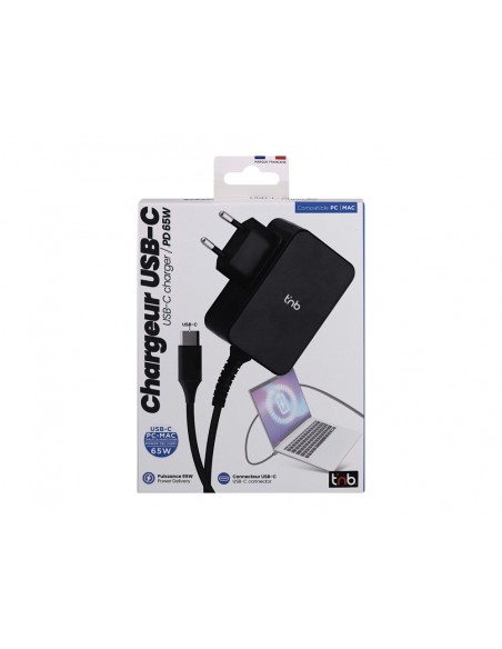 Cargador para portatil tnb usb-c 65w