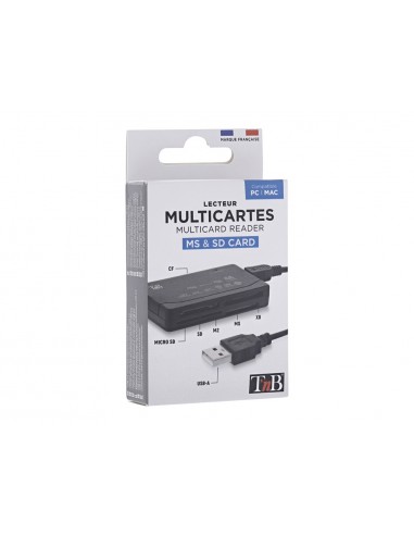 Lector universal tarjetas tnb color negro