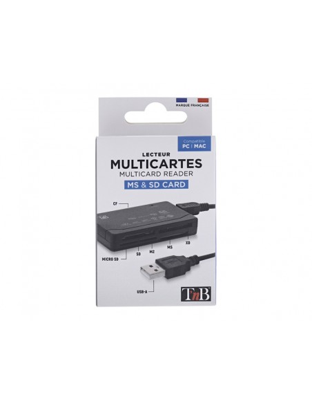 Lector universal tarjetas tnb color negro