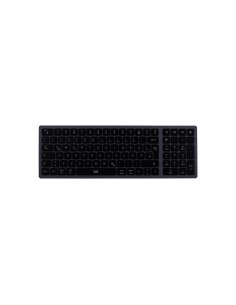 Teclado tnb iclik ultrafino inalambrico color gris