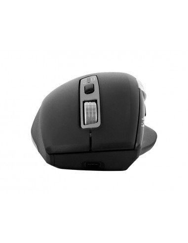 Raton tnb infinite iclik inalambrico doble rueda usb tipo-a 3200 dpi siete botones color negro
