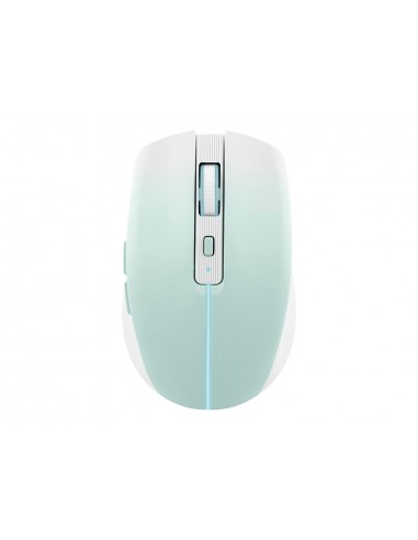 Raton tnb gradient inalambrico 1600 dpi usb tipo-c seis botones color azul
