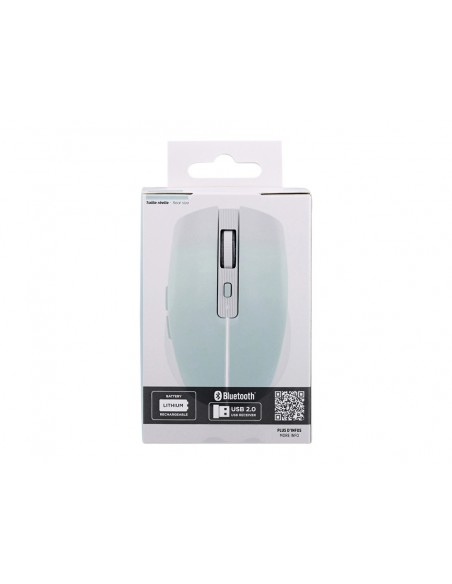 Raton tnb gradient inalambrico 1600 dpi usb tipo-c seis botones color azul