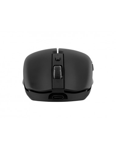 Raton tnb gradient inalambrico 1600 dpi usb tipo-c seis botones color negro