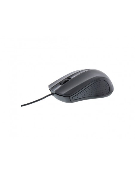 Raton tnb shark optico 1000 dpi mac/pc/linux con cable usb-a color negro