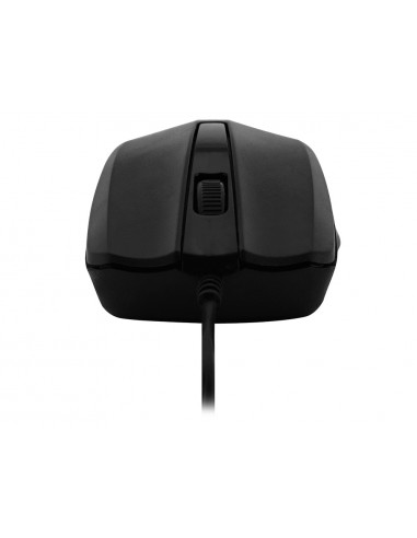 Raton tnb shark optico 1000 dpi mac/pc/linux con cable usb-a color negro