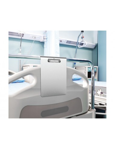 Portanotas maul medic din a4 aluminio con pinza de acero inoxidable