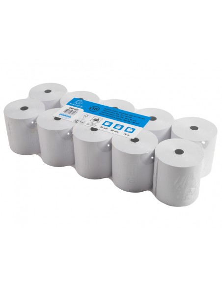 Rollo sumadora exacompta termico 80x72 mm 48 g/m2 sin bpa