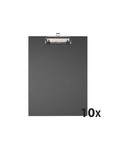 Portanotas exacompta din a4 carton rigido color negro