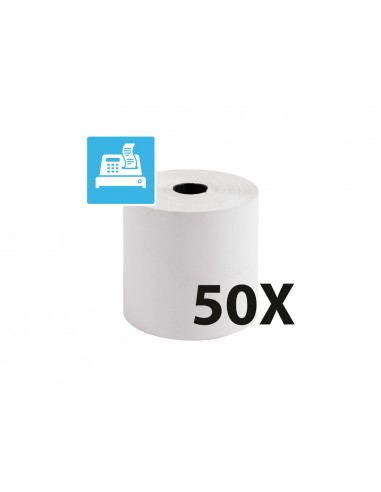 Rollo sumadora exacompta termico 80x70 mm 44 g/m2 sin bpa