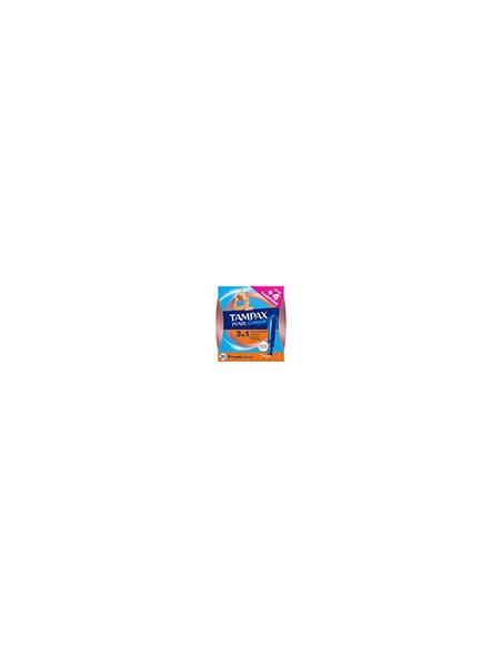 Tampon tampax pearl compak super plus caja de 20 unidades
