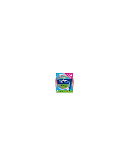Tampon tampax pearl compak super caja de 20 unidades
