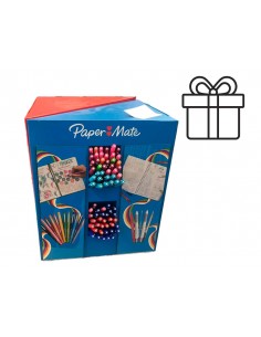Expositor premium sharpie / papermate sobremesa giratorio con 588 unidades surtidas