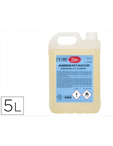 Ambientador zorka aire/suelo lavanda garrafa 5 litros