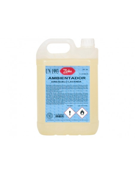Ambientador zorka aire/suelo lavanda garrafa 5 litros Ambientador zorka aire/suelo lavanda garrafa 5 litros