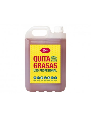 Quitagrasas zorka profesional garrafa 5 litros