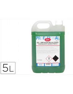 Limpiador zorka gel bio-alcohol perfumado baños fento garrafa 5 litros