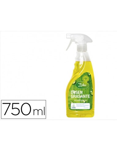 Limpiador desengrasante ecologico zorka con pistola pulverizadora 750 ml