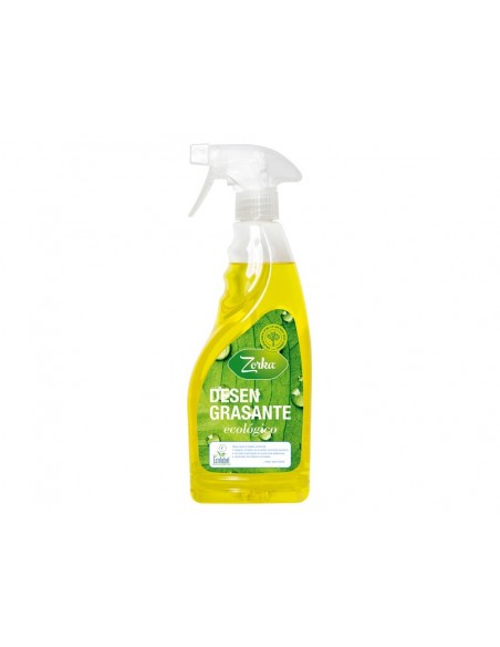 Limpiador desengrasante ecologico zorka con pistola pulverizadora 750 ml