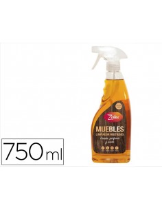Limpiador multiusos muebles zorka con pistola pulverizadora 750 ml
