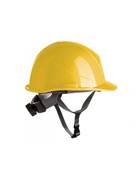 Casco de hdpe safetop er series con barboquejo y rosca en397 amarillo Casco de hdpe safetop er series con barboquejo y rosca en397 amarillo