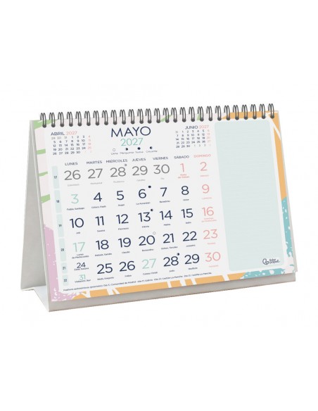 Calendario liderpapel 2027 pack de 24 unidades diseños surtidos