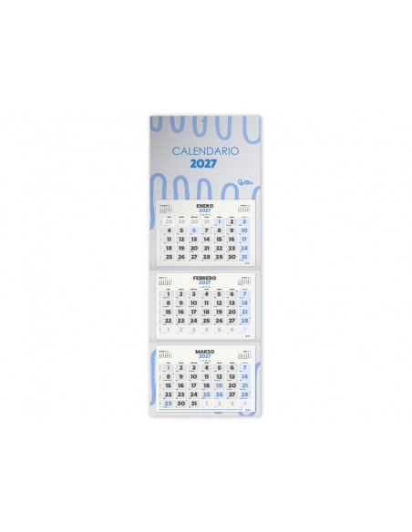 Calendario liderpapel 2027 pack de 24 unidades diseños surtidos