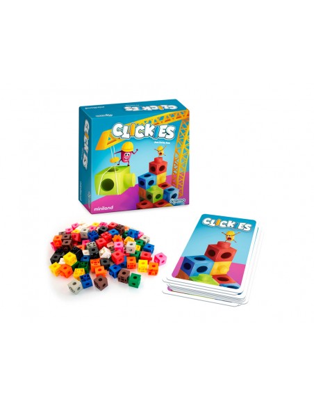 Juego didactico miniland clickies