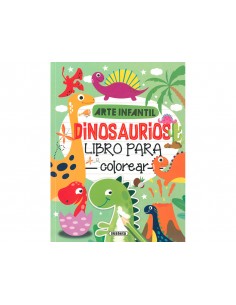 Cuaderno de colorear susaeta dinosaurios 192 paginas 21x28 cm