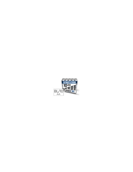 Pila energizer litio ultimate aa blister de 10 unidades