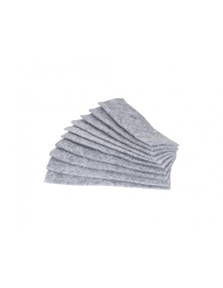 Recambio borrador pizarra bi-office para ref. aa0720 pack de 10 unidades