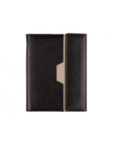 Agenda encuadernada liderpapel 2027 nero 15x21 cm dia pagina bilingue 70g papel fsc