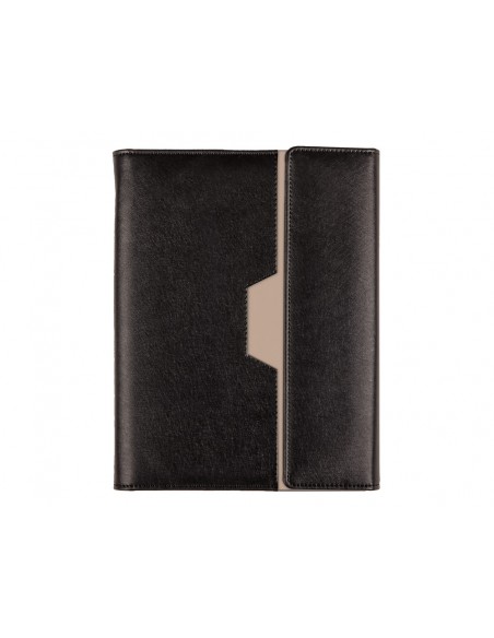 Agenda encuadernada liderpapel 2027 nero 15x21 cm dia pagina bilingue 70g papel fsc