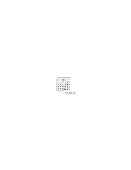 Calendario espiral triangular liderpapel de sobremesa serie clasico 2027 140x150 mm papel 128 g Calendario espiral triangular liderpapel de sobremesa serie clasico 2027 140x150 mm papel 128 g