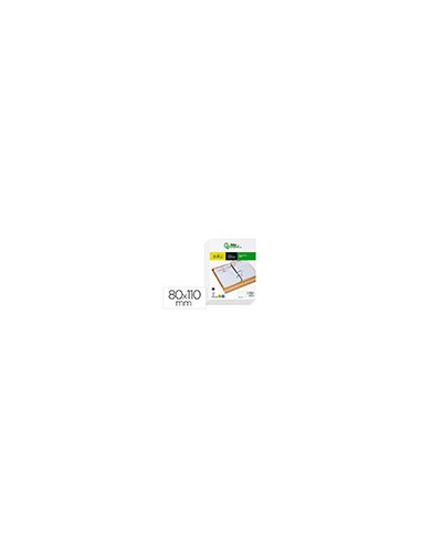 Bloc bufete liderpapel 2027 80x110 mm papel 80 g fsc