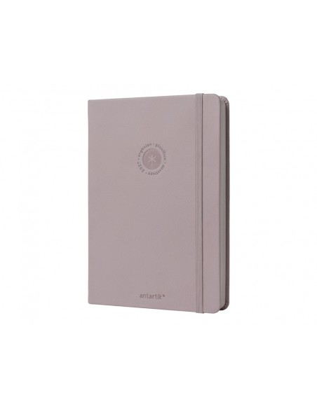 Agenda oficina antartik 2027 encuadernada dia pagina a5 bilingue 70g papel fsc gris